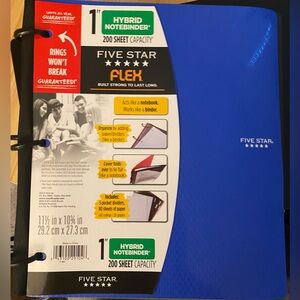 Five Star Flex Hybrid Notebinder.